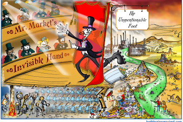 Mr Market's Invisible Hand and his Unmentionable Foot